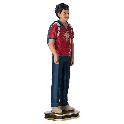 Estatua resina Carlo Acutis 10 cm 3