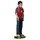 Estatua resina Carlo Acutis 10 cm s3