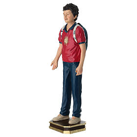 Estatua 30 cm Carlo Acutis resina pintada
