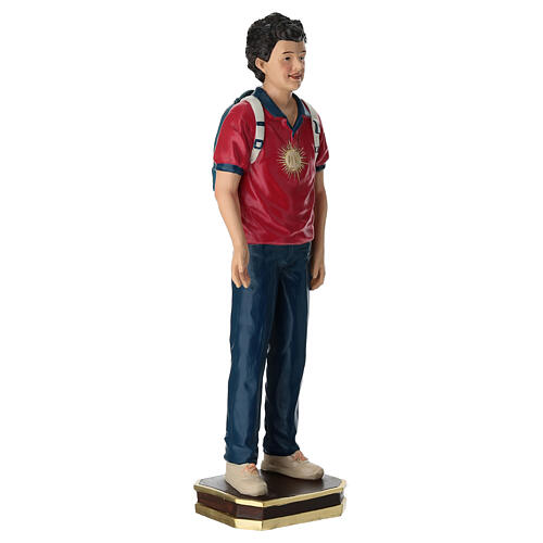 Estatua 30 cm Carlo Acutis resina pintada 3