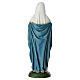 Small Statue Immaculate Heart of Mary Hand-Painted Resin 20 cm s4
