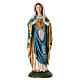 Estátua Sagrado Coração de Maria resina 28 cm pintada à mão s1