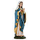 Statua resina Sacro Cuore di Maria 35 cm dipinta s4
