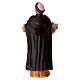 Statuina resina dipinta San Tommaso d'Aquino 10 cm s4