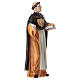 San Tommaso d'Aquino statua 20 cm resina dipinta s3