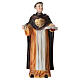 Saint Thomas Aquinas Statue in Painted Resin, 20 cm s1