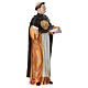 Figura święty Tomasz z Akwinu z żywicy malowanej, 28 cm s3