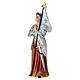 Estatua Juana de Arco resina pintada 20 cm s2
