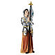 Estatua Juana de Arco resina pintada 20 cm s3
