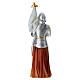 Statuette de Jeanne d'Arc en résine peinte 30 cm s4