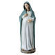 Statuetta Vergine Maria incinta 20cm resina s1