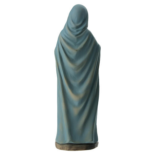 Estátua Virgem Maria grávida 20 cm resina 4