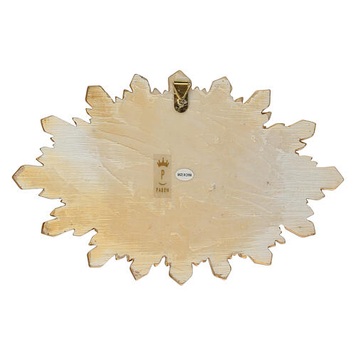 Holy Spirit dove, 6x9 in, resin 4