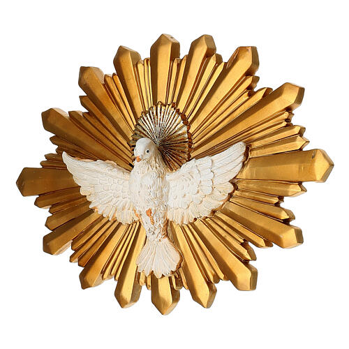 Colomba Spirito Santo 15x20 cm resina 2