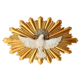 Gołąb, symbol Ducha Świętego, 15,5×24 cm, żywica