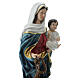 Our Lady of the Rosary and Blessing Baby Jesus, 26 in, resin s7