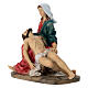Estatueta da Pietá 10 cm em resina pintada s2