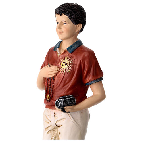 Carlo Acutis con rosario resina dipinta 30 cm MULTIPACK 16 PZ 9