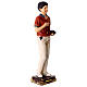 Carlo Acutis statue with rosary in painted resin 30 cm MULTIPACK 16 PCS s6