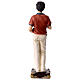 Carlo Acutis statue with rosary in painted resin 30 cm MULTIPACK 16 PCS s10