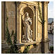Statue Heiliger Franziskus mit Tieren – für Außenbereich 50 cm, Resin in heller Steinoptik s2