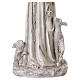 Saint Francis with animals, outdoor statue, 20 in, light resin s7