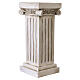 Base para estatuas de exterior 40 cm columna dórica acabado antiguo s1