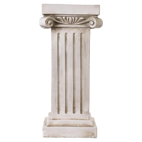Base per statue da esterno 40 cm colonna dorica finitura antica 5