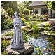 Statue Heiliger Franziskus – für Außenbereich 50 cm, Resin in grauer Steinoptik s2