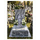 Statue Engel in Gebetshaltung – für Außenbereich 40 cm, Resin in Steinoptik s2