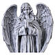 Outdoor Praying Angel Statue in Stone-Effect Resin, 40 cm s4