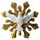 Holy Spirit Decoration Ray Resin Colored, 15 cm s1
