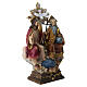 Santissima Trinità statuina resina 10 cm colorata s3