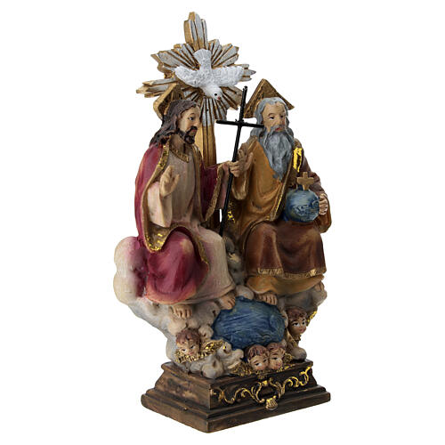 Trójca Święta, figurka, żywica, 10 cm 3