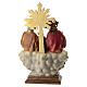 Coloured resin statue of the Holy Trinity, 8x4x3 in s5