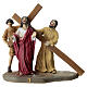 Way of the Cross, 14 stations for 15 cm Easter Creche, coloured resin s3