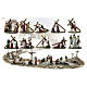 Via Crucis 14 stazioni 15 cm presepe pasquale resina colorata s2