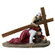 Via Crucis 14 stazioni 15 cm presepe pasquale resina colorata s10