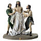 Via Crucis 14 stazioni 15 cm presepe pasquale resina colorata s11