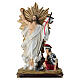 15 Stazioni della Via Crucis 20 cm resina presepe pasquale colorato s32