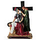 Via Sacra 15 estações 20 cm resina presépio pascal colorido s14