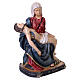 Pieta statue in hand-painted resin, 63 cm s5