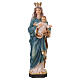 Madonna with blue mantle and Jesus Child, 16 in, resin s1