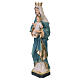 Virgen con vestidos azules y Niño Jesús 40 cm de resina s4