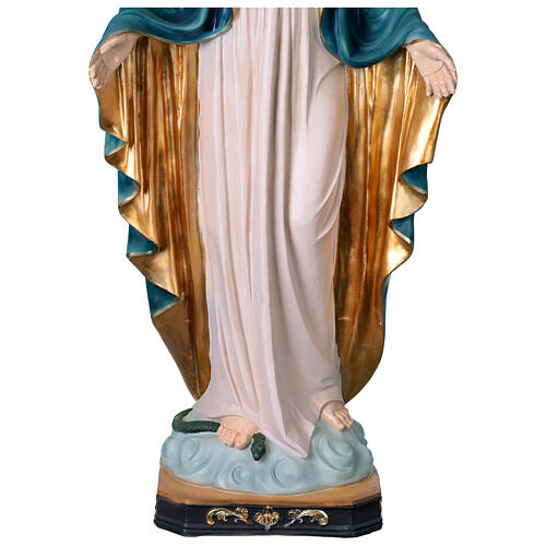 Our Lady of Graces statue, 40 in, coloured resin 11
