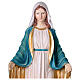 Our Lady of Graces statue, 40 in, coloured resin s4