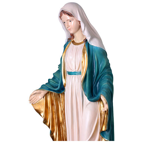 Estátua Nossa Senhora Imaculada 100 cm resina colorida 14