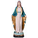 Immaculate Virgin Mary Statue in Colored Resin, 100 cm s1