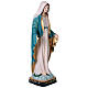 Immaculate Virgin Mary Statue in Colored Resin, 100 cm s3