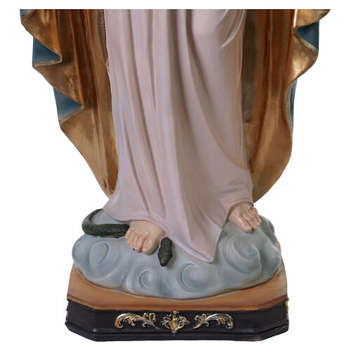 Estatua Inmaculada resina colorida 120 cm 9